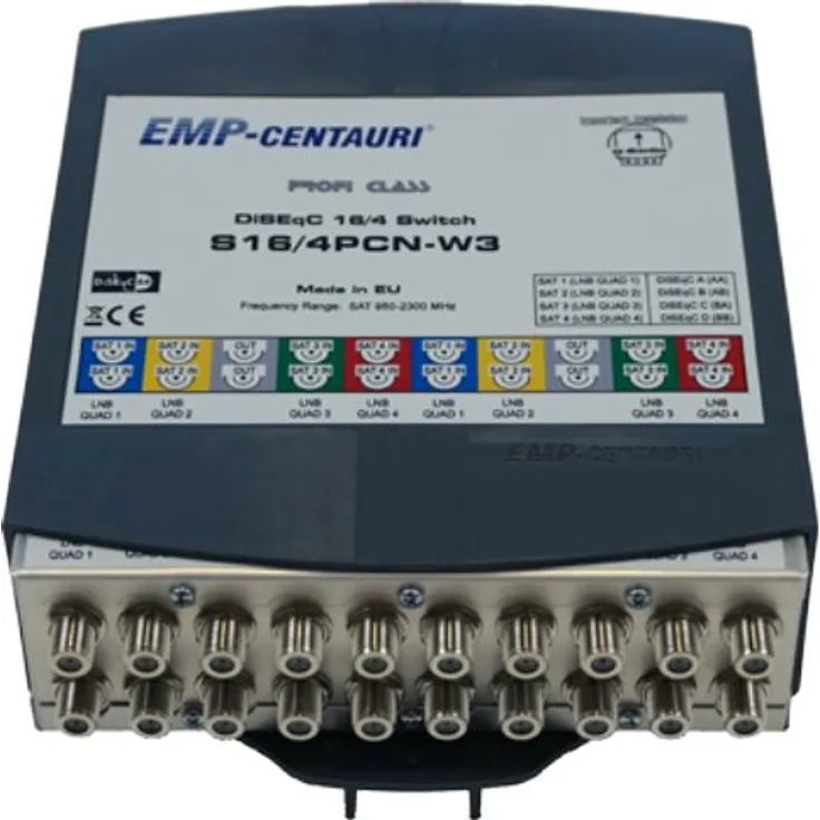 EMP Centauri DiSEqC Schalter S16/4PCN-W3