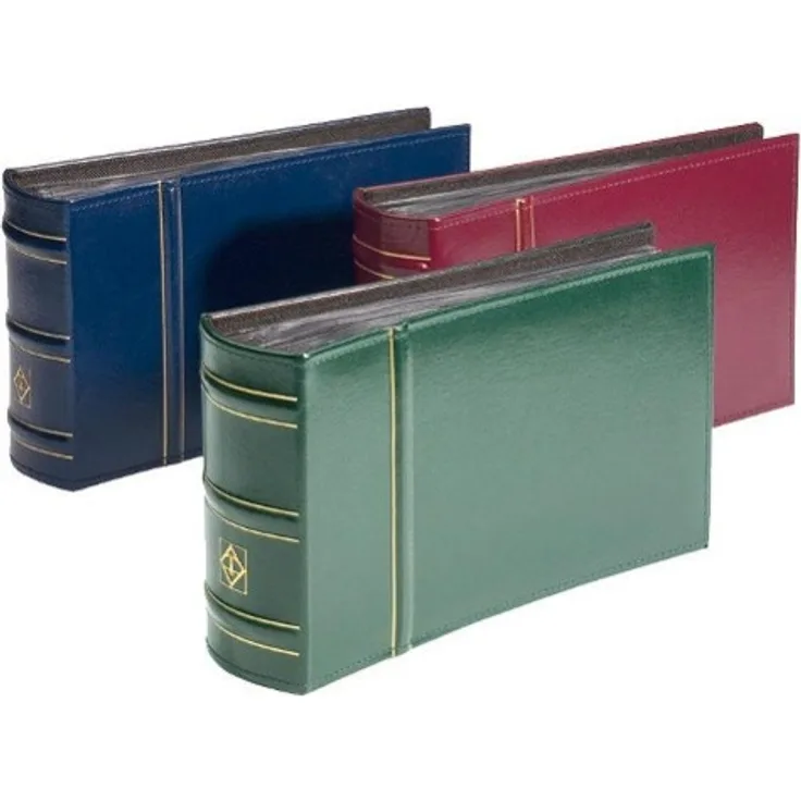 Album für bis zu 100 FDCs oder Briefe bis zu 195x130 mm, blau