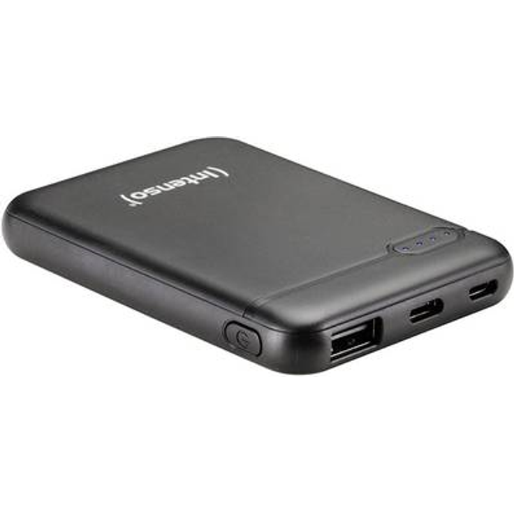 Intenso Powerbank XS 5000, externes Ladegerät (5000mAh, geeignet für Smartphone-Tablet PC-MP3 Player-Digitalkamera) schwarz – Bild 1