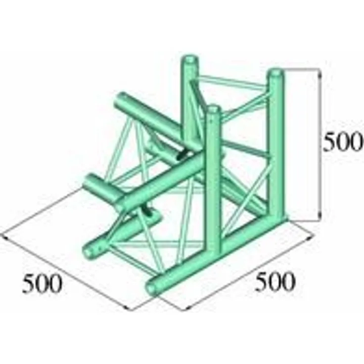Alutruss Trilock 6082AL-34 3-Weg-Ecke \/ links