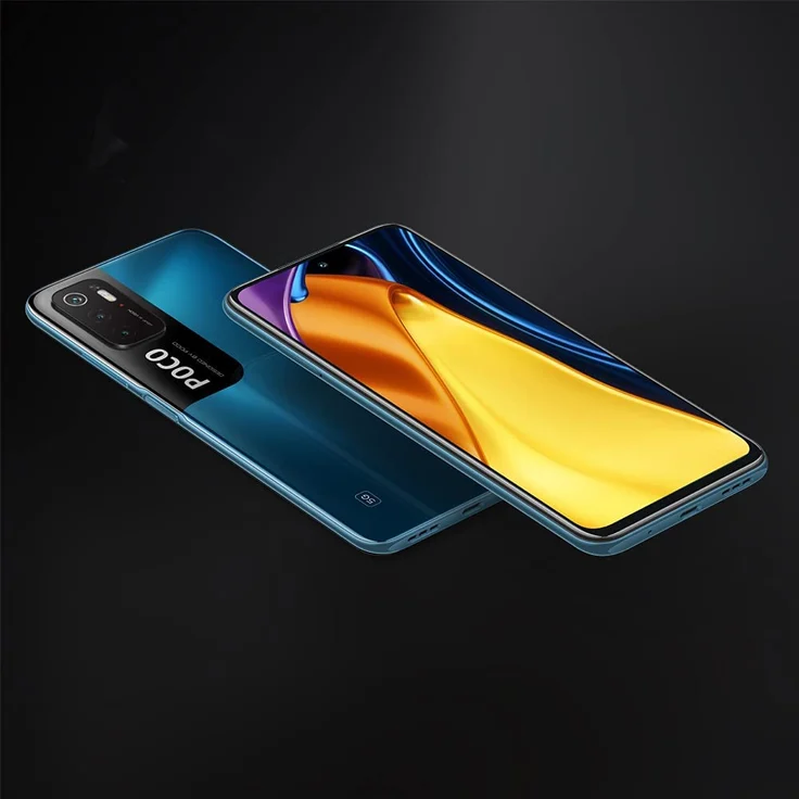Xiaomi Poco M3 Pro 5G Smartphone 16,51cm (6,5 Zoll), IPS-Display, 64GB interner Speicher, 4GB RAM, Dual-SIM, Android 11, Cool Blue – Bild 3