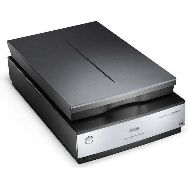 EPSON B11B224401 Perfection V850 Pro Scanner (Vorlagen, Dias und Filmnegative scannen) schwarz-silber – Bild 3