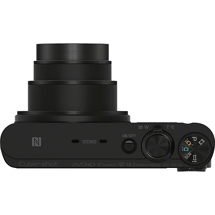 Sony DSC-WX350 Digitalkamera (18 Megapixel, 20-fach opt. Zoom, 7,5 cm (3 Zoll) LCD-Display, NFC, WiFi) schwarz – Bild 6