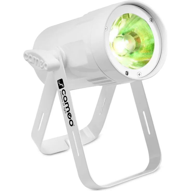 Cameo Q-Spot 15 RGBW WH Kompakter Spot mit 15W RGBW-LED in weißer Ausführung