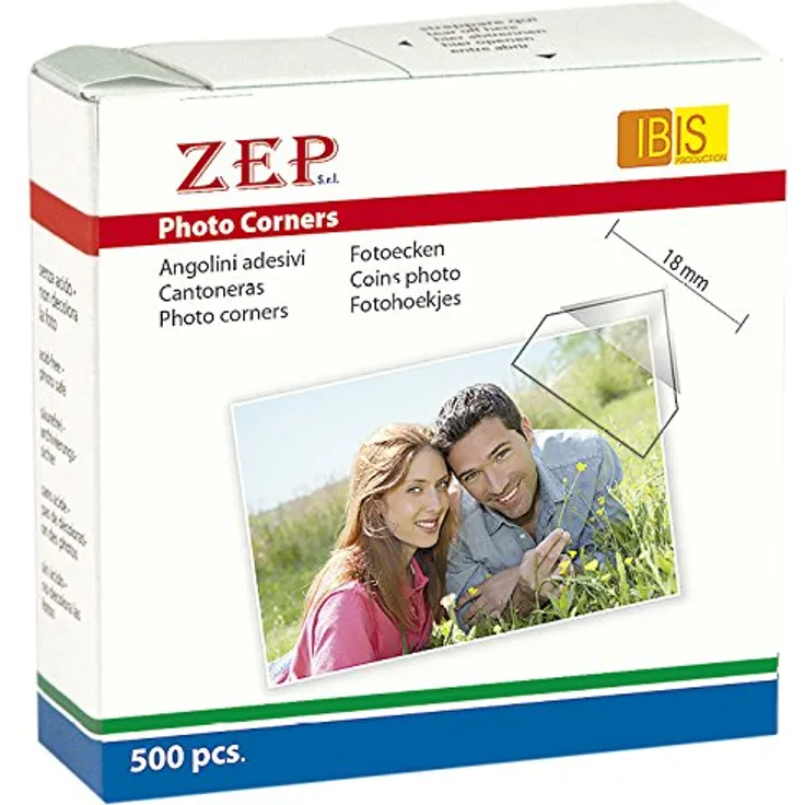 Zep CR500 Ecken, Fotos, selbstklebend, 500 Stück