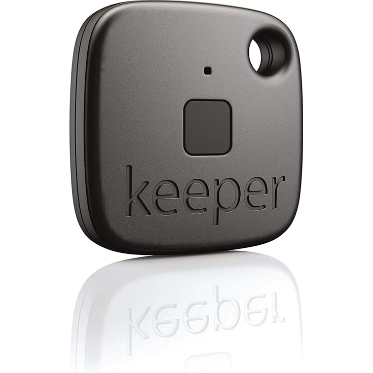 Gigaset keeper Schlüsselfinder mit Bluetooth-Beacon und Signalton, LED-Licht zum Finden des Schlüssels, schwarz – Bild 5