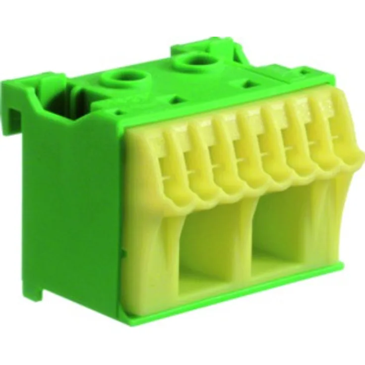 Hager Quick Connect – Steckdosenleiste Erde Quick Connect 2 x 25 mm2 + 8 x 4 mm2