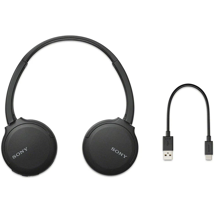 Sony WH-CH510 On-Ear-Kopfhörer, mit Bluetooth, Mikrofon, schwarz – Bild 6