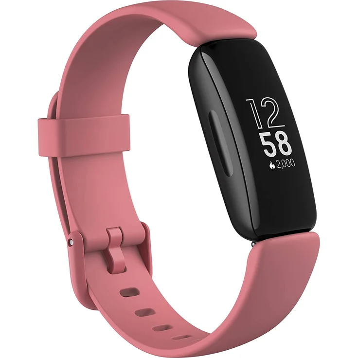 Fitbit Inspire 2 Fitness-Tracker Unisex, S/L, Silikonarmband, Wüstenrot – Bild 1