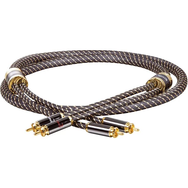 Dynavox Black Line Cinchkabel Stereo 1,5 m