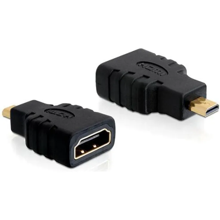 Delock Adapter High Speed HDMI - Micro D Stecker > A Buchse
