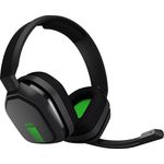 ASTRO A10 Gaming-Headset, ASTRO Audio, 3,5 mm Klinke, Flip-Stummschaltung, Bequeme Stoff-Ohrpolster, Leichtgewicht, Strapazierfähig, PC-Mac-Xbox One-PS4 - schwarz-grün