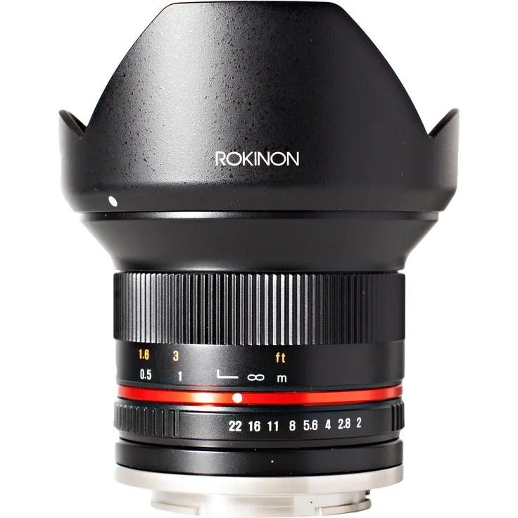 Rokinon 12 mm F2.0 NCS CS Ultra Weitwinkel Objektiv Sony E-Mount