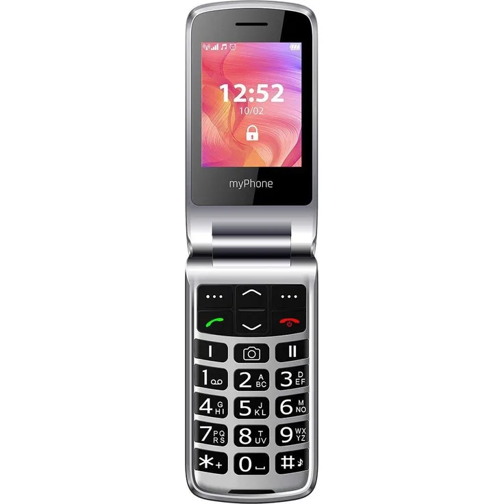 myPhone Rumba 2 Seniorenhandy cm (2,4 Zoll) TFT-Display, Schwarz