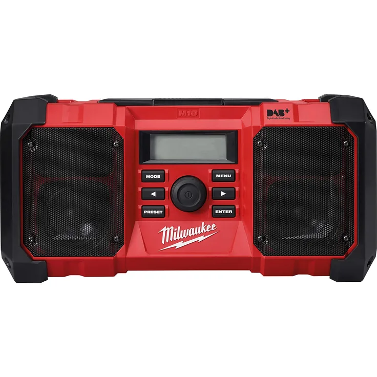 Milwaukee Akku-Netz-Radio 4933451251 M18JSRDAB+-0 18,0 Volt - XXX, 1 W, 18 V