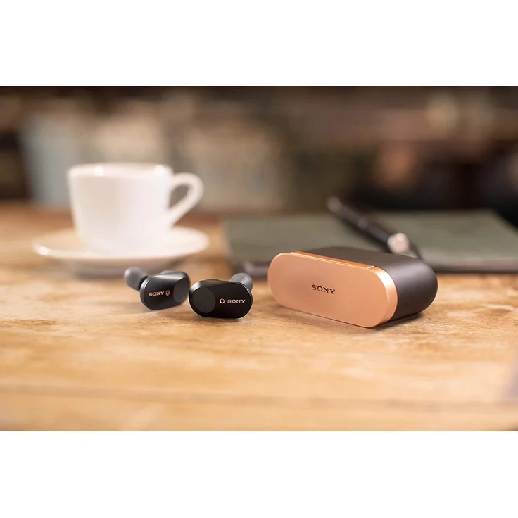Sony WF-1000XM3 In-Ear Kopfhörer, mit Bluetooth, Mikrofon, Noise Cancelling, schwarz – Bild 17