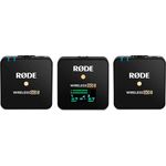 RODE Wireless GO II Digitales 2-Kanal Drahtlos-Mikrofonsystem