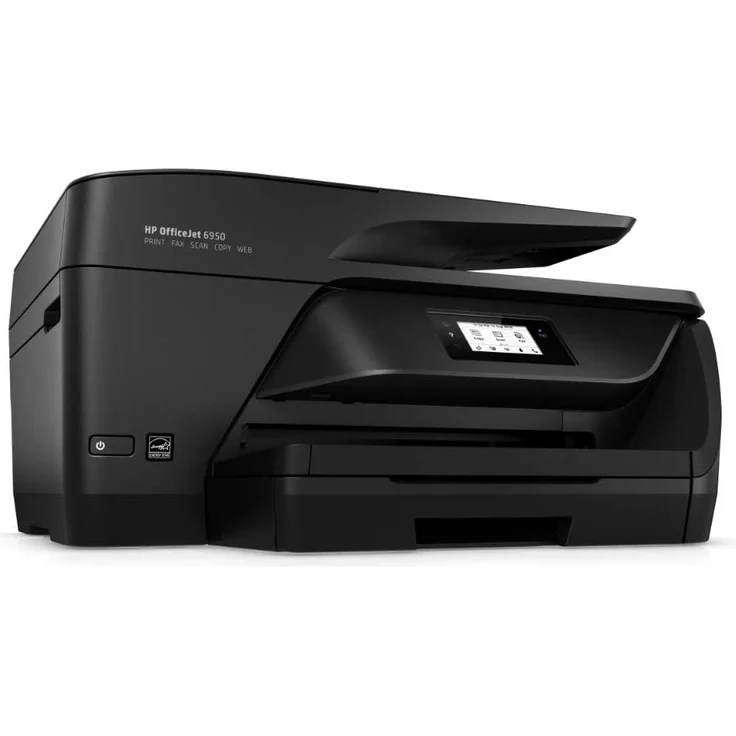 HP Officejet 6950 (4-in-1) Multifunktionsdrucker - (Thermal Inkjet) Farbe, Druckgeschwindigkeit: 16 s/w, 9 Farbe, Auflösung: 1200 x 600, USB, RJ-11, WLAN, Instant Ink (P4C85A#BAW) – Bild 5