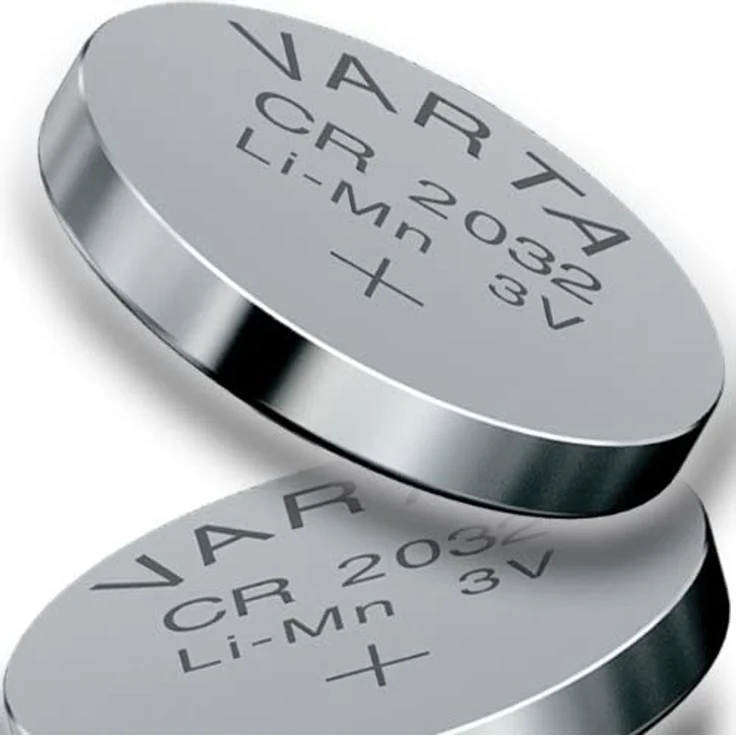 VARTA CR2032 Lithium Knopfzellen 3V Batterie in Original Blisterverpackung, 5er Pack – Bild 3