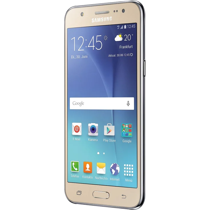 Samsung Galaxy J5 Smartphone 12,7cm Pixel (5 Zoll) Super-AMOLED-Display, 8GB interner Speicher, 1,5GB RAM, Android, Gold – Bild 2