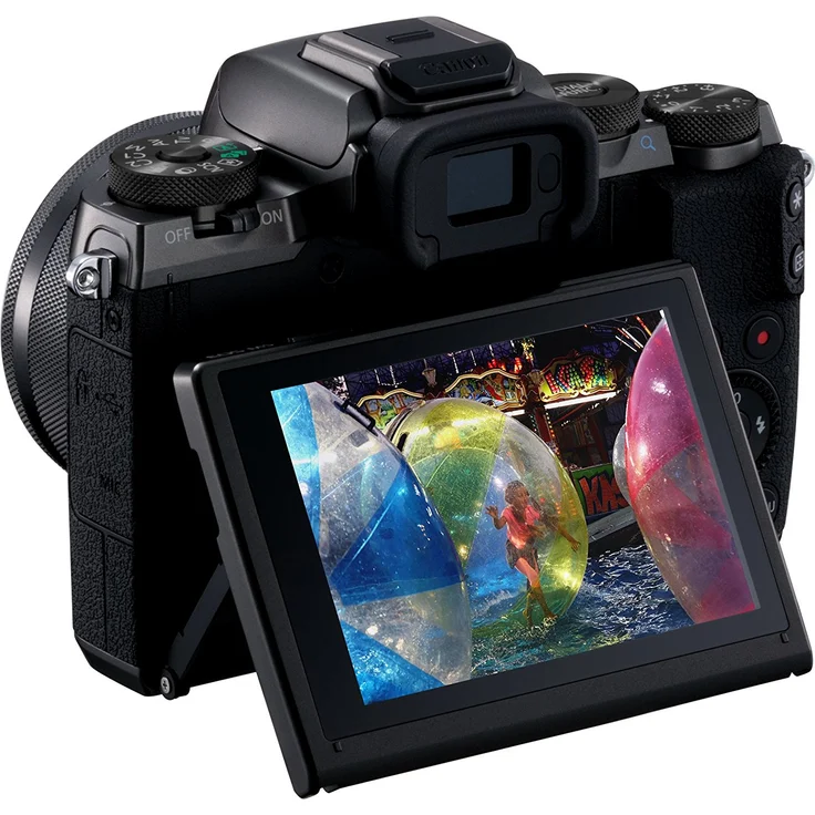 Canon EOS M5 Kit schwarz inkl. EF-M 15-45mm IS STM – Bild 3