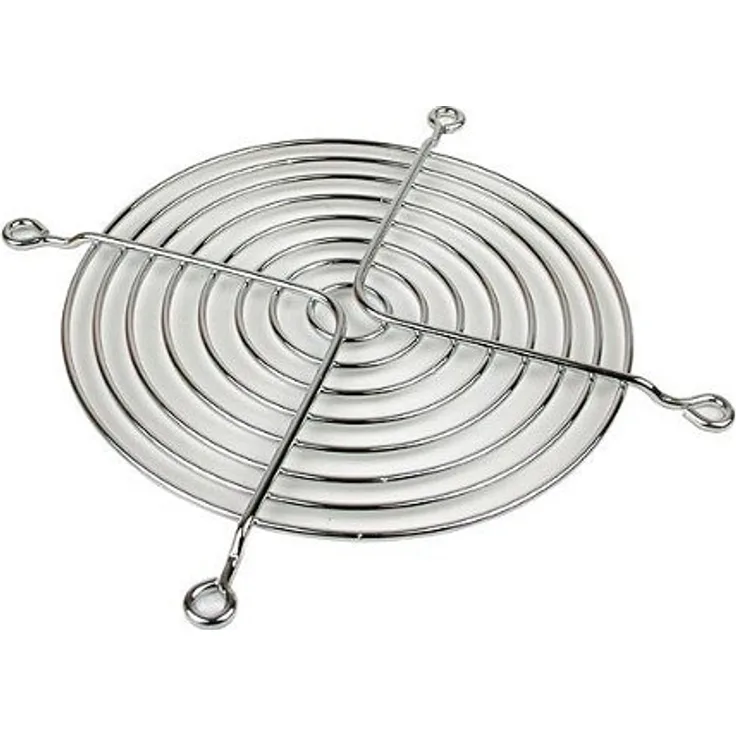 tral Lüftergitter für 120mm, Chrom