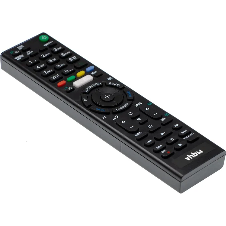 vhbw Fernbedienung passend für Sony KD-49X8305C, KD-55X8505C, KD-55X8507C, KD-55X8508C, KD-55X8509C Fernseher, TV - Ersatzfernbedienung
