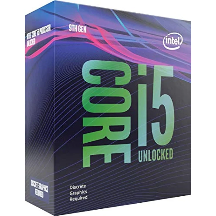 Intel Core i5-9600KF, 6 Kerne (6 Threads), 3,7 - 4,6 GHz, Boxed  – Bild 1