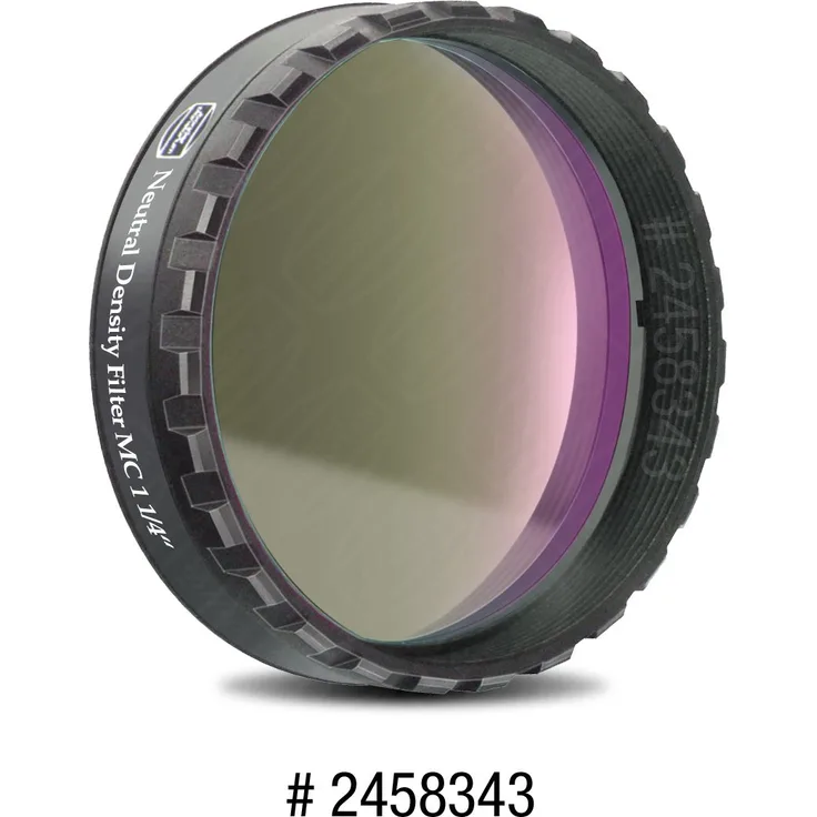 Baader Planetarium 2458343 feinoptisch poliert Graufilter (1¼ Zoll, Neutral Density: 0,6, Transmission: 25%)