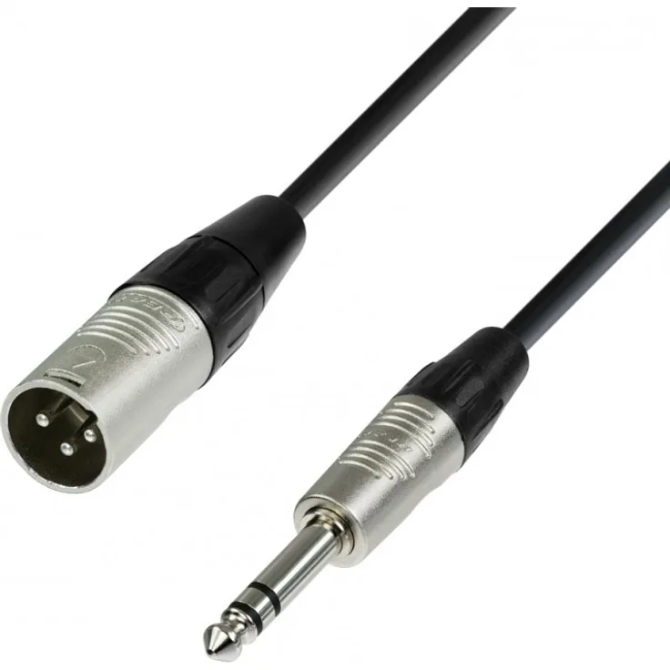 Adam Hall 4 Star Series Rean 10-m-XLR-Kabel männlich auf 6,3-mm-Klinkenstecker