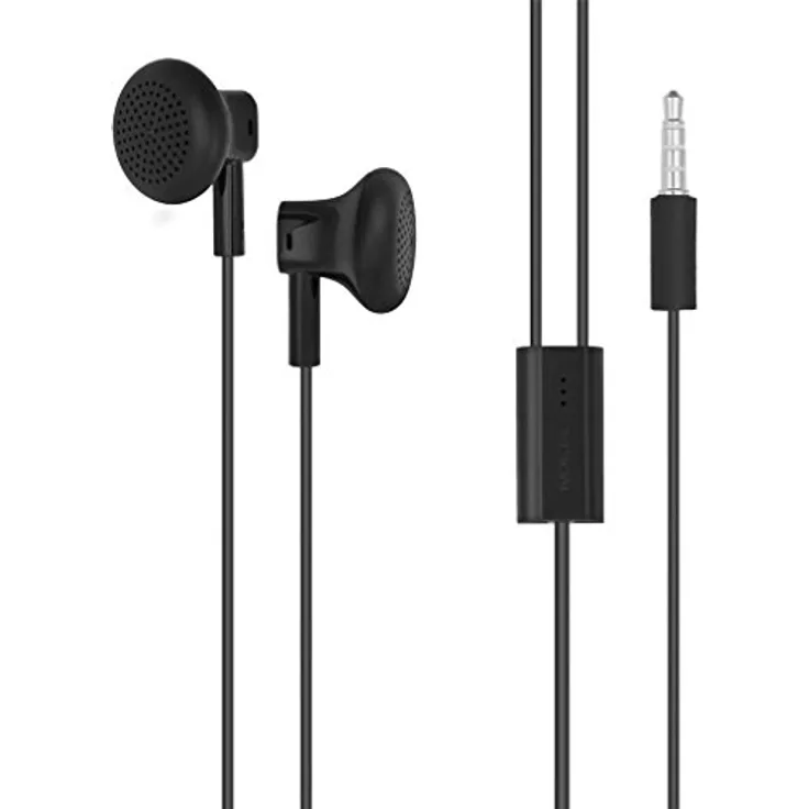 Nokia - WH-109 - Stereo Headset - 3,5mm Anschluss schwarz