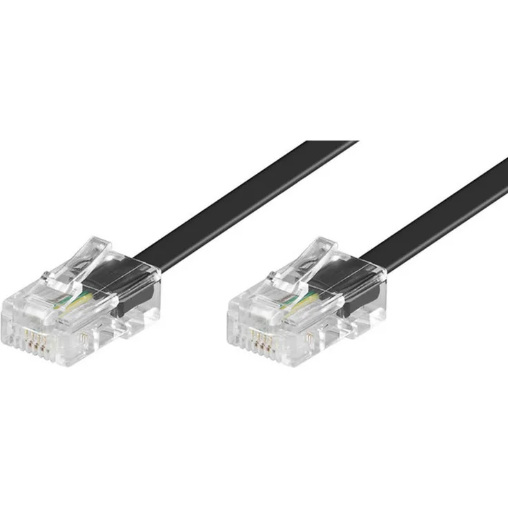 Wentronic ISDN Modularanschlusskabel 2x RJ45 Stecker 6m
