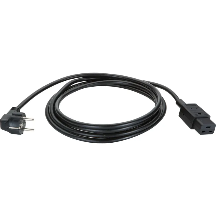 Bachmann Power Distribution Unit Basic - Verlängerungsschnur (Rack - einbaufähig) - 230 V - Eingabe, Eingang IEC 60320 C20 - Ausgangsanschlüsse: 8 (IEC 60320 C19) - 1U - 48.3 cm (19'') - Schwarz, eloxiertes Aluminium