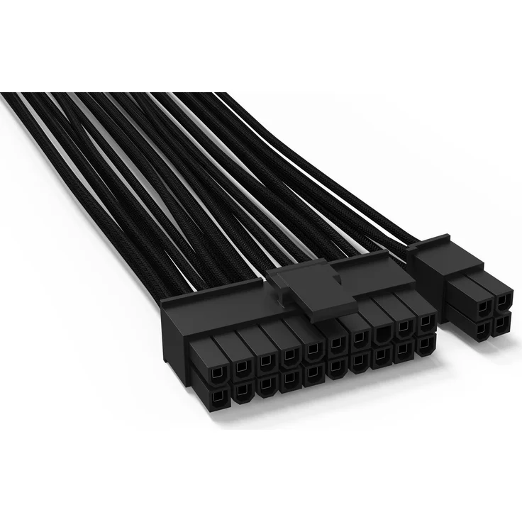 be quiet! CB-6620 - Stromkabel - 24-poliges ATX (20+4) - 61cm - Schwarz (BC080)
