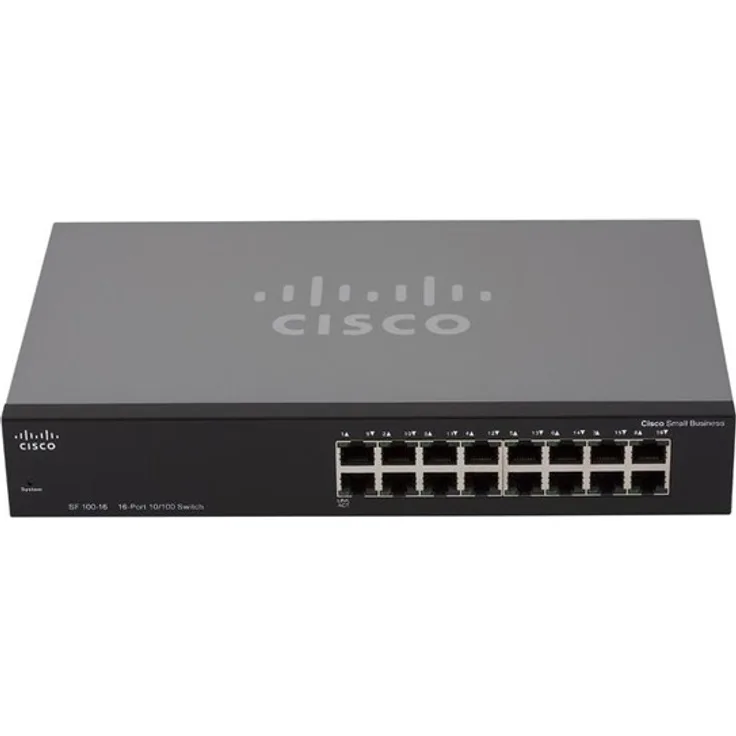 Cisco Systems Small Business Unmanaged Switch (SF100-16-EU)