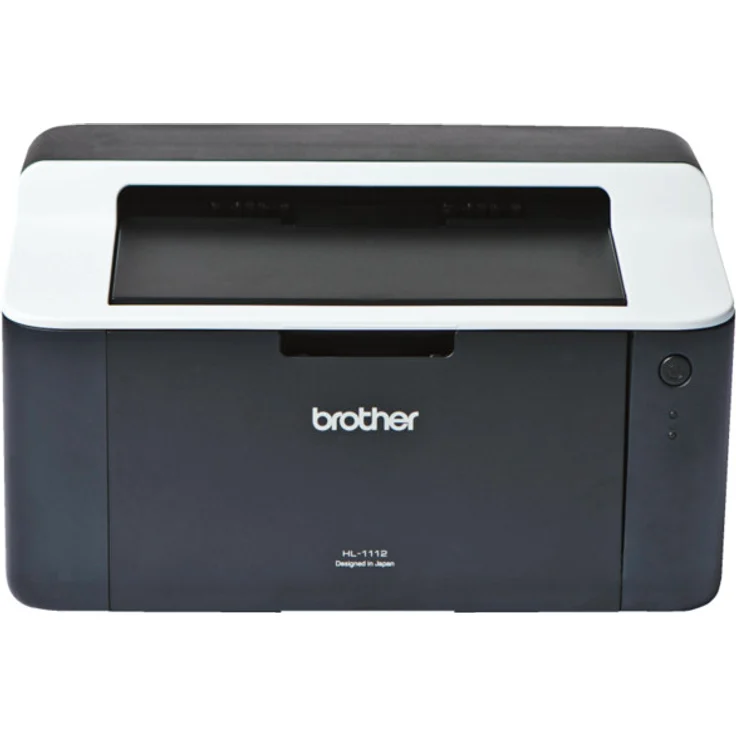 Brother HL-1112 A4 Monochrome Laserdrucker schwarz-grau – Bild 1