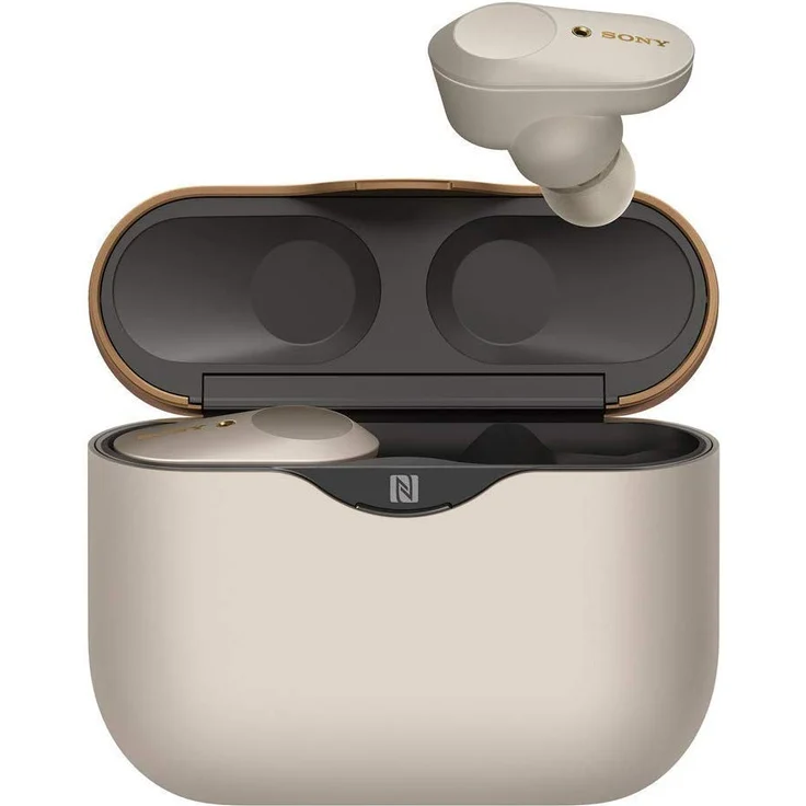 Sony WF-1000XM3 In-Ear Kopfhörer mit Bluetooth, Mikrofon, Noise Cancelling, silber – Bild 8