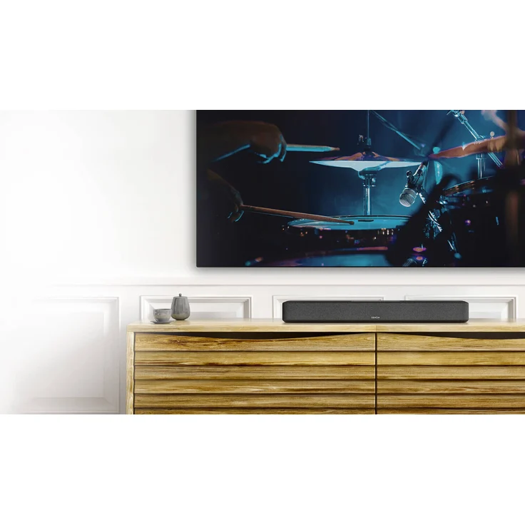 Denon Home 550 2.0 Soundbar ohne Subwoofer, Dolby Atmos, Amazon Alexa, kabellos/kabelgebunden, geeignet für TV, schwarz  – Bild 15
