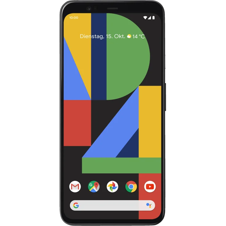 Google Pixel 4 XL Smartphone 16cm (6,3 Zoll) P-OLED-Display, 64GB interner Speicher, 6GB RAM, Dual-SIM, Android, just Black - Preisvergleich – Bild 1