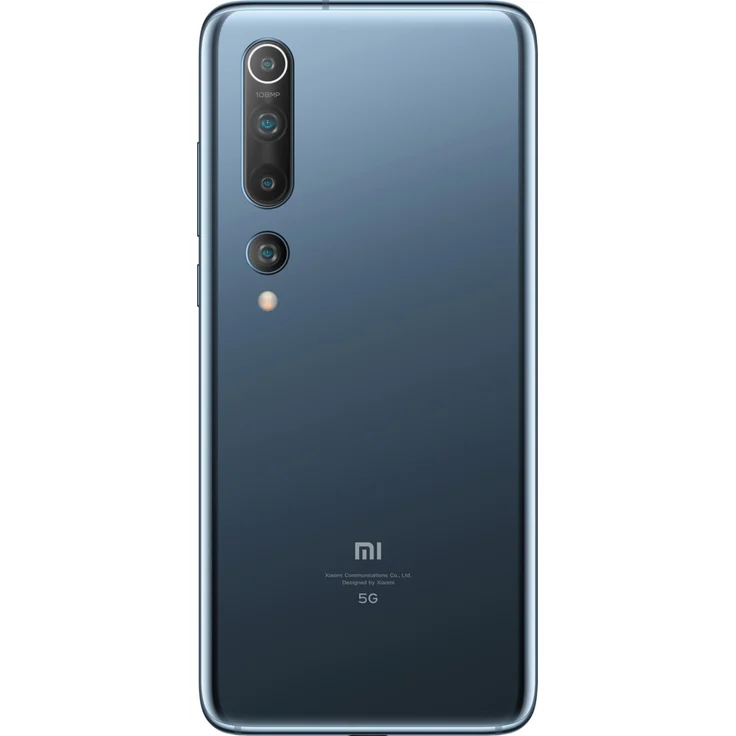 Xiaomi Mi 10 5G Smartphone 16,94cm (6,67 Zoll) AMOLED-Display, 128GB interner Speicher, 8GB RAM, Android, Twilight Grey – Bild 2
