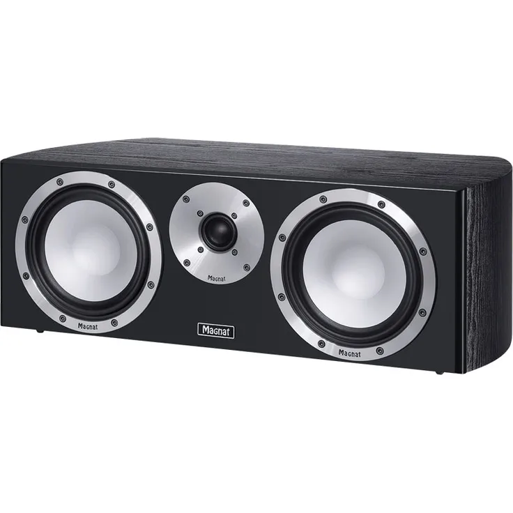 Magnat Quantum Center 72 Center-Lautsprecher - 120 Watt - schwarz, silber
