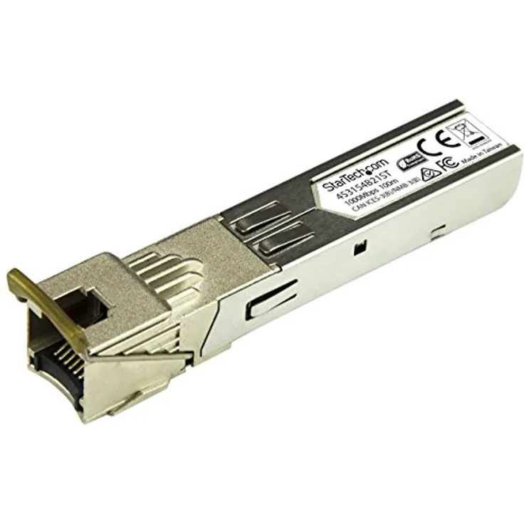 StarTech.com Giagbit Kupfer RJ45 SFP Transceiver Modul - HP 453154-B21 kompatibeles SFP - 1000Base-T - Mini GBIC - für Datenvernetzung - VerdrilltGigabit Ethernet - 1000Base-TX - Hot-Plug-fähig