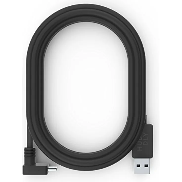 Huddly - USB-Kabel - USB Typ A (M) gerade bis USB-C (M) gewinkelt - USB 3.0 - 2 m