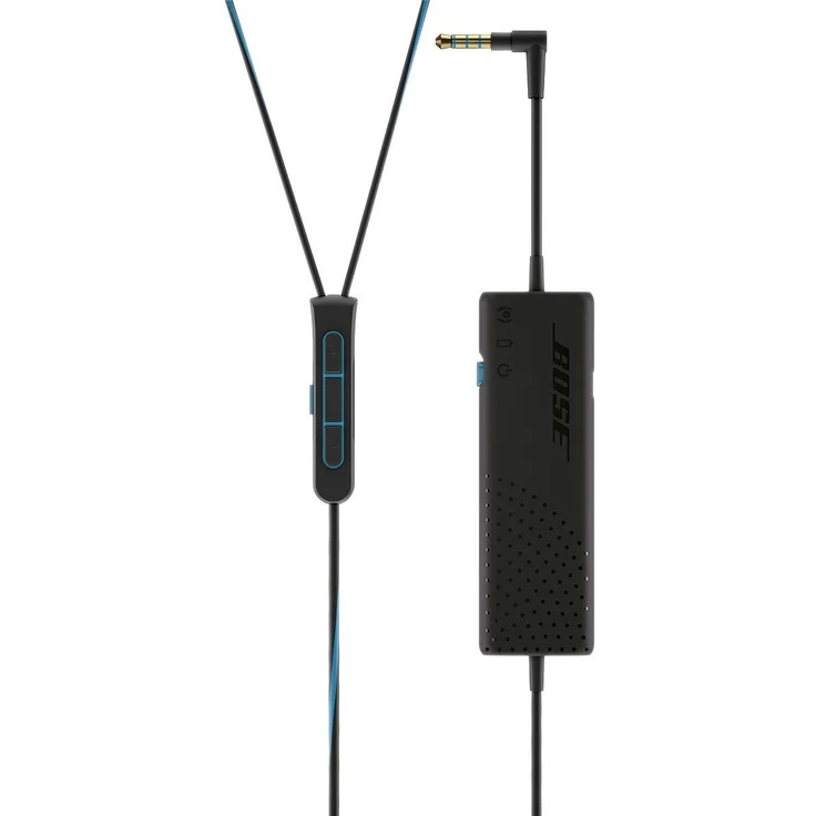 Bose QuietComfort 20 In-Ear-Kopfhörer (Acoustic Noise Cancelling, geeignet für Apple Gerät, 3,5 mm Klinkenstecker, 1,32 m Kabellänge) schwarz – Bild 4