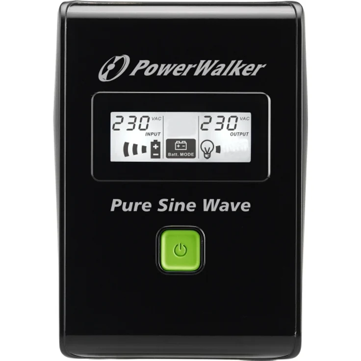 POWERWALKER VI 800 SW Schuko 800VA - 480W Line-Interactive USV Tower AVR Reine Sinuswelle LCD – Bild 4
