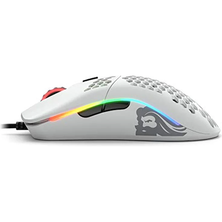 Glorious PC Gaming Race Model O Gaming-Maus mit Kabel, Weiß Matt – Bild 5