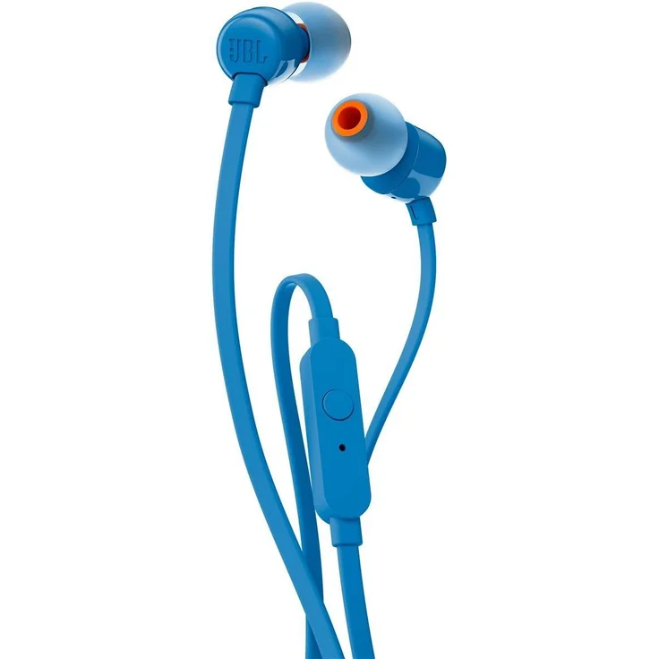 JBL Tune 110 In-Ear Kopfhörer mit Mikrofon, blau – Bild 2