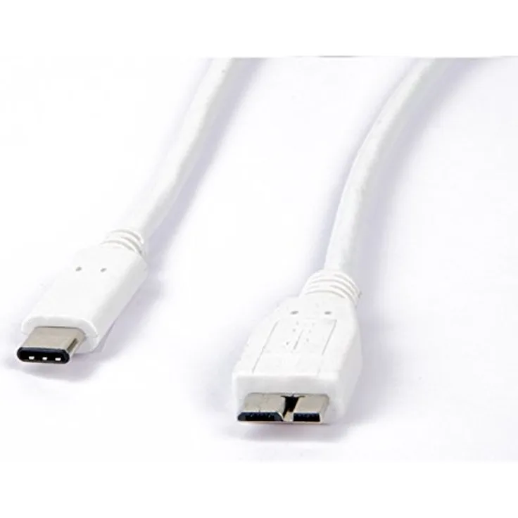 LMP 13868 - USB Kabel (1 m, USB C, Micro-USB A, 3.0 (3.1 Gen 1), Male Connector-Male Connector, Weiß)