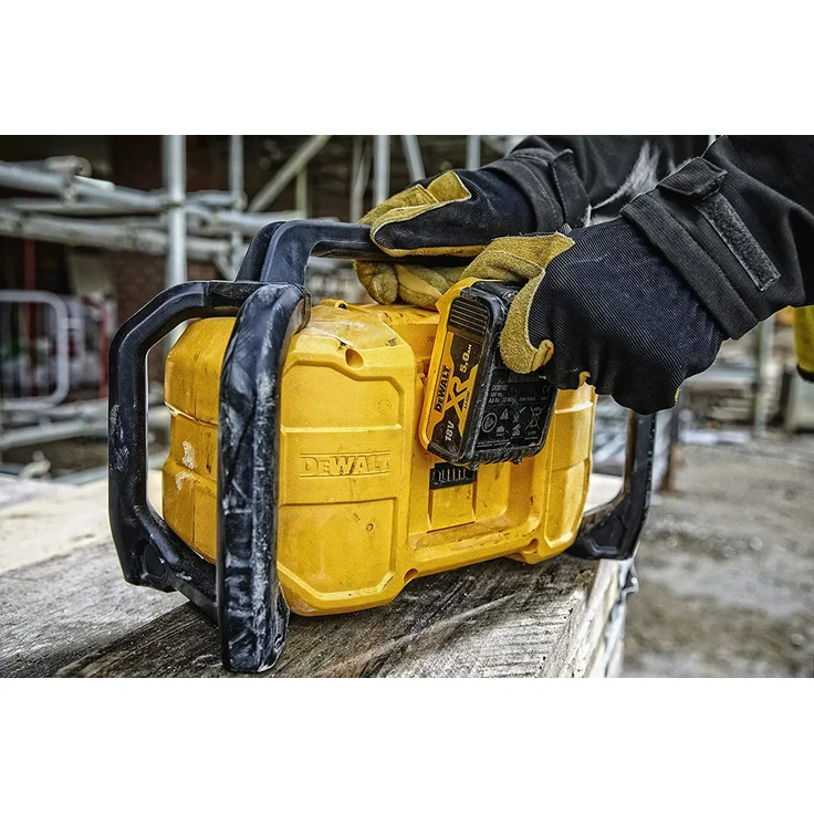 DeWalt DCR029-QW Baustellenradio mit Bluetooth, LCD-Display, schwarz, gelb – Bild 6
