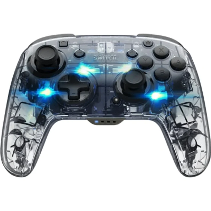 PDP Wireless Afterglow Deluxe Controller Transparent (500-137-EU) (Switch) – Bild 1